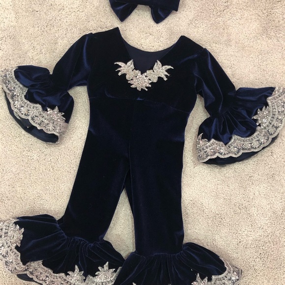 Handmade baby one piece romper - Picture 2 of 3